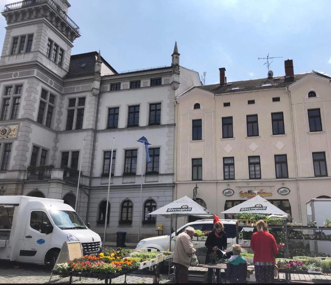Kleinzimmer Am Markt Oelsnitz  Eksteriør bilde