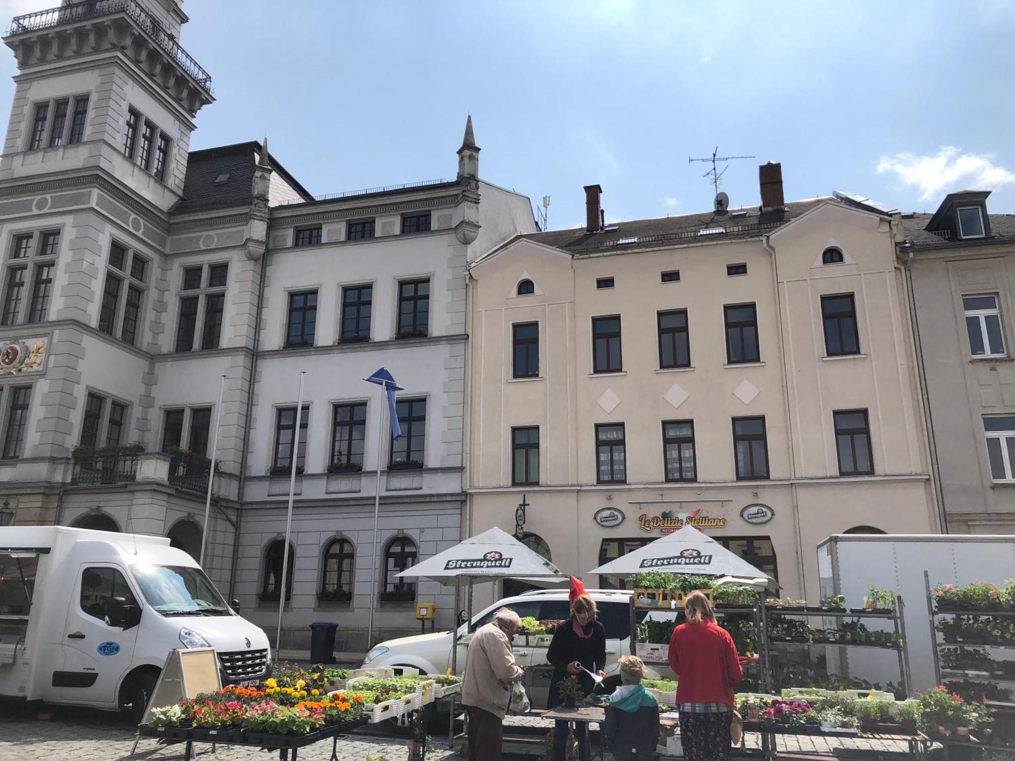 Kleinzimmer Am Markt Oelsnitz  Eksteriør bilde